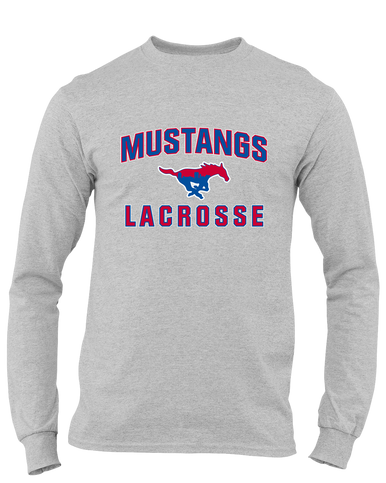 Parkland Mustangs Lacrosse Men's LS T-Shirt