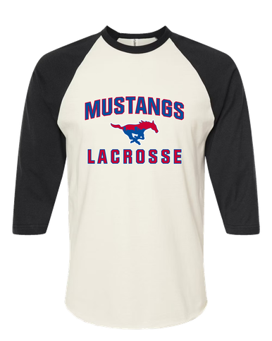 Parkland Mustangs Lacrosse Women's Baseball T-Shirt