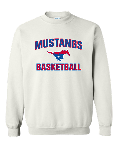 Parkland Mustangs Basketball #1 Men's Sweatshirt
