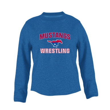Parkland Mustangs Wrestling Women's Sweatshirt