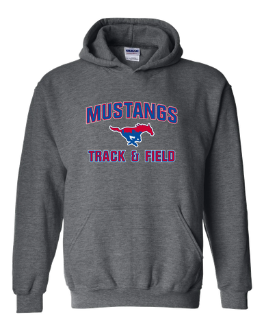 Parkland Mustangs Track & Field Men's Hoodie