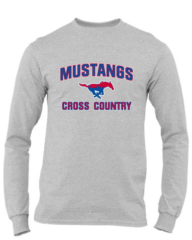 Parkland Mustangs Cross Country Men's LS T-Shirt