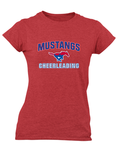 Parkland Mustangs Cheerleading Women's Premium SS T-Shirt