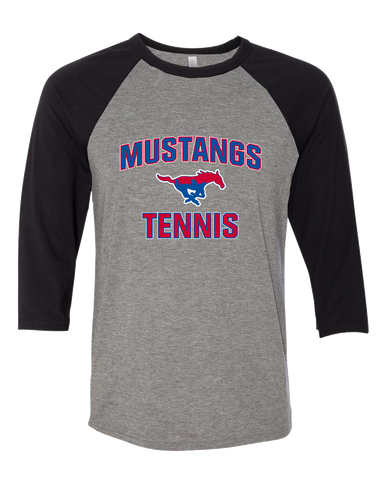 Parkland Mustangs Tennis Women's Baseball T-Shirt
