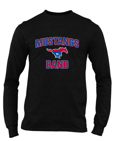 Parkland Mustangs Band # 1 Men's LS T-Shirt