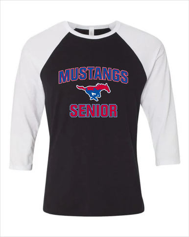 Parkland Mustangs Senior #1 Women's Baseball T-Shirt