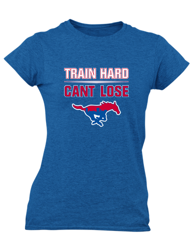 Parkland Mustangs Train Hard, Can't Lose Women's SS T-Shirt