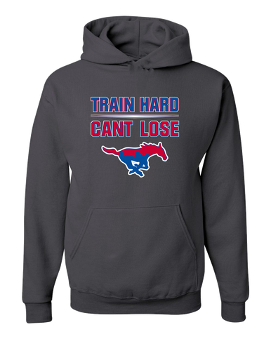Parkland Mustangs Train Hard, Can't Lose Men's Premium Hoodie