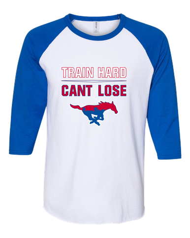 Parkland Mustangs Train Hard, Can't Lose Women's Baseball T-Shirt