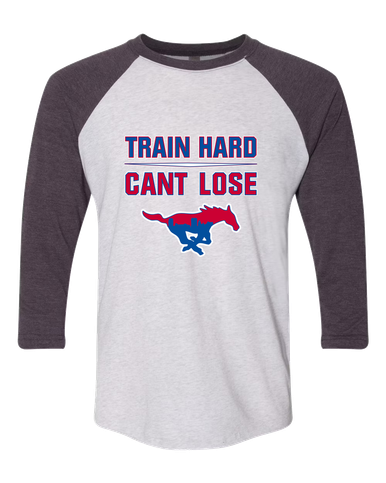 Parkland Mustangs Train Hard, Can't Lose Men's Baseball T-Shirt