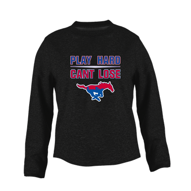 Parkland Mustangs Play Hard, Can't Lose Women's Sweatshirt