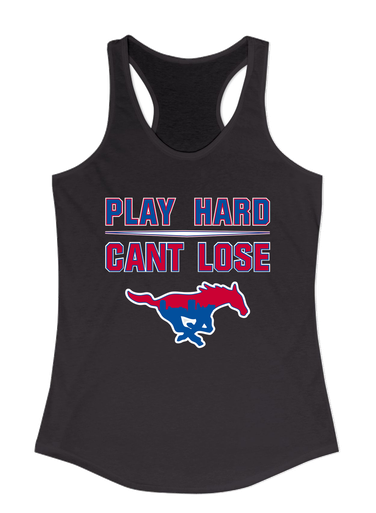 Parkland Mustangs Play Hard, Can't Lose Women's Tank Top
