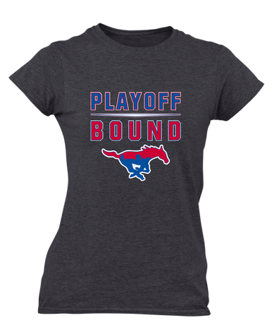 Parkland Mustangs Playoff Bound Women's SS T-Shirt