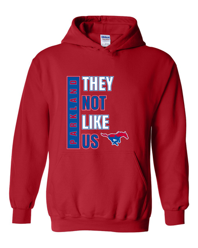 Parkland Mustangs They Not Like Us #1 Men's Hoodie