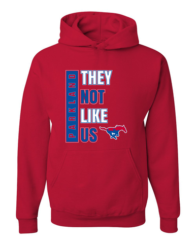 Parkland Mustangs They Not Like Us #1 Men's Premium Hoodie