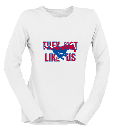 Parkland Mustangs They Not Like Us #2 Women's LS T-Shirt