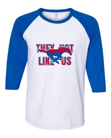 Parkland Mustangs They Not Like Us #2 Men's Baseball T-Shirt