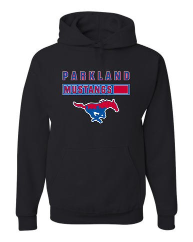 Parkland Mustangs Mascot #7 Men's Premium Hoodie