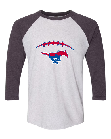 Parkland Mustangs Football #2 Men's Baseball T-Shirt