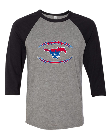 Parkland Mustangs Football #3 Men's Baseball T-Shirt