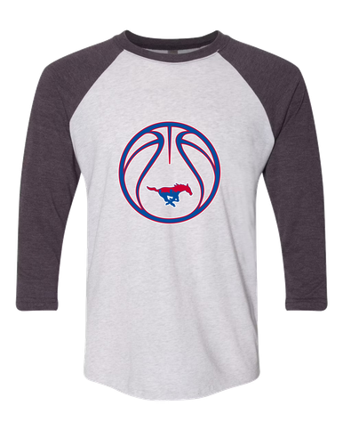 Parkland Mustangs Basketball #2 Women's Baseball T-Shirt