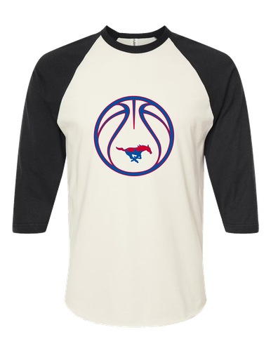 Parkland Mustangs Basketball #2 Men's Baseball T-Shirt