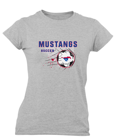 Parkland Mustangs Soccer #2 Women's SS T-Shirt