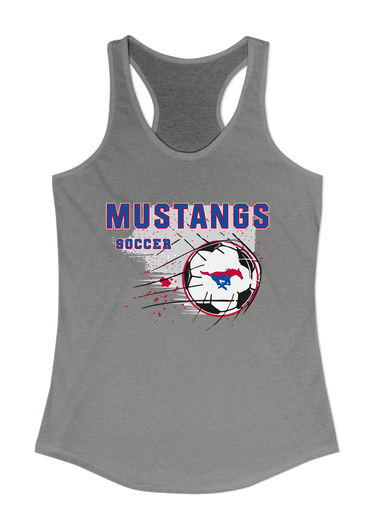 Parkland Mustangs Soccer #2 Women's Tank Top