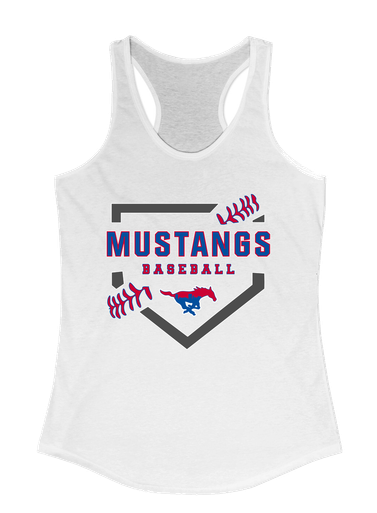 Parkland Mustangs Baseball #2 Women's Tank Top