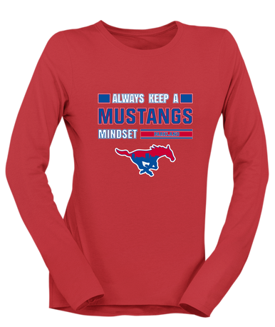 Parkland Mustangs Mindset Women's LS T-Shirt