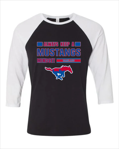 Parkland Mustangs Mindset Men's Baseball T-Shirt