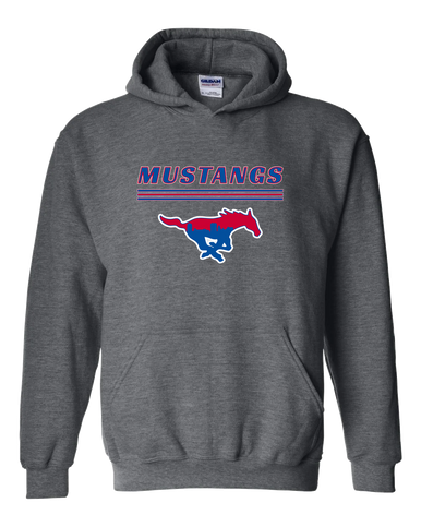 Parkland Mustangs Mascot #8 Men's Hoodie