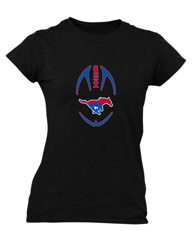 Parkland Mustangs Football #4 Women's Premium SS T-Shirt
