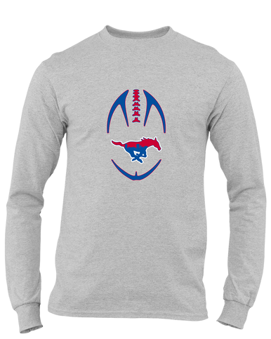 Parkland Mustangs Football #4 Men's LS T-Shirt