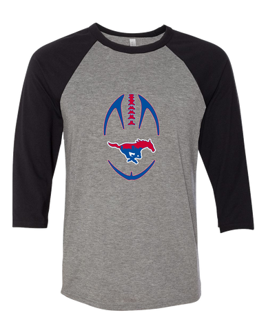 Parkland Mustangs Football #4 Men's Baseball T-Shirt