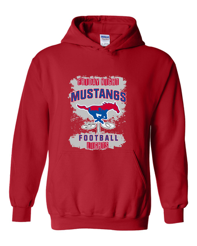 Parkland Mustangs Football #6 Men's Hoodie