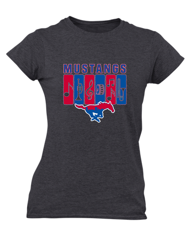 Parkland Mustangs Band # 2 Women's SS T-Shirt