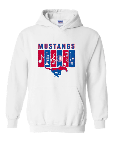 Parkland Mustangs Band # 2 Men's Hoodie