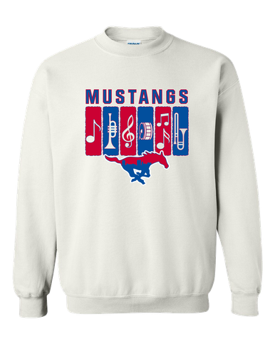 Parkland Mustangs Band # 2 Men's Sweatshirt