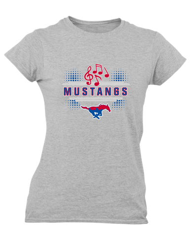 Parkland Mustangs Band # 3 Women's Premium SS T-Shirt