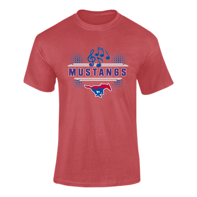 Parkland Mustangs Band # 3 Men's SS T-Shirt