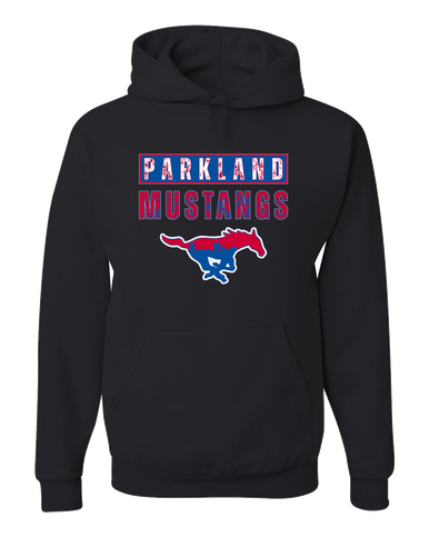 Parkland Mustangs Mascot #9 Men's Premium Hoodie
