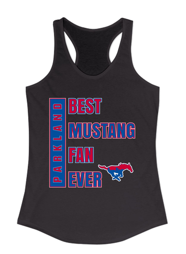 Parkland Mustangs Best Mustang Fan Women's Tank Top