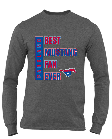 Parkland Mustangs Best Mustang Fan Men's Premium LS T-Shirt