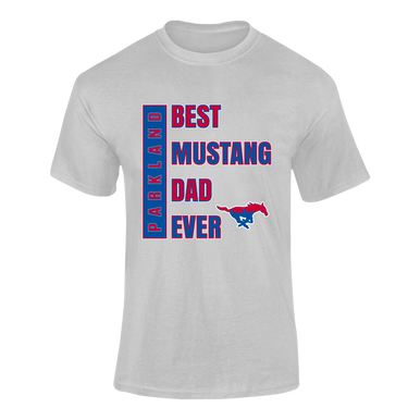 Parkland Mustangs Best Mustang Dad Men's Premium SS T-Shirt