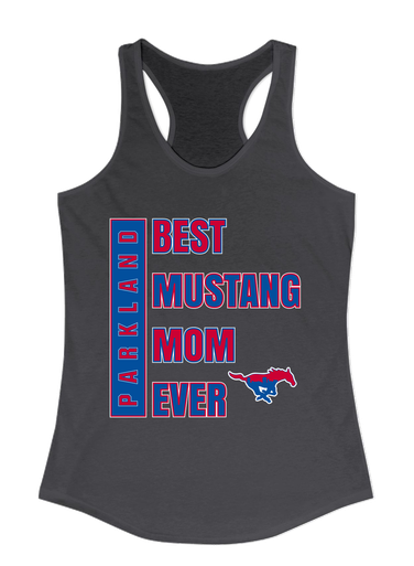 Parkland Mustangs Best Mustang Mom Women's Tank Top