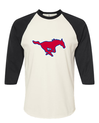 Thomas Jefferson Mustangs Mascot #1 Men's Baseball T-Shirt