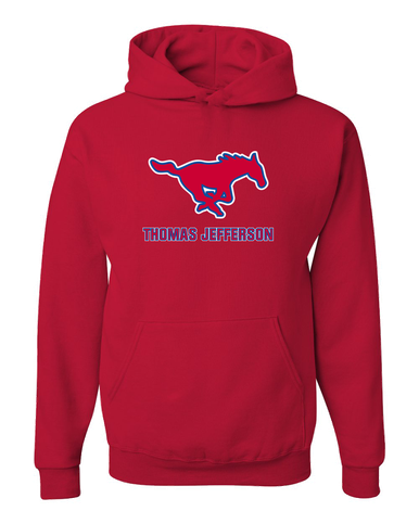 Thomas Jefferson Mustangs Mascot #2 Men's Premium Hoodie