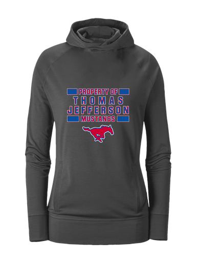 Thomas Jefferson Mustangs Property Of Women's Hoodie