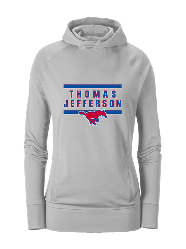 Thomas Jefferson Mustangs Mascot #4 Women's Hoodie
